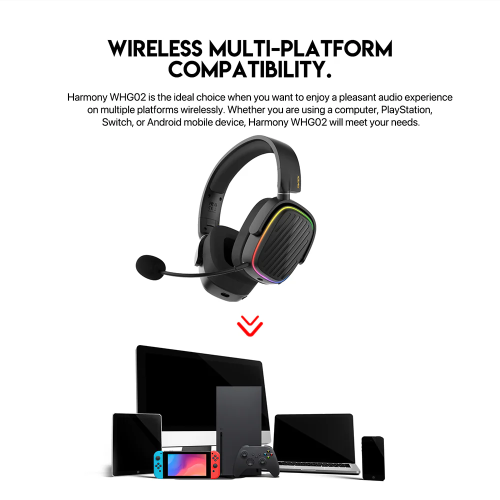 Fantech WHG02 Harmony Wireless Headset Fantech WHG02 Harmony Wireless Headset